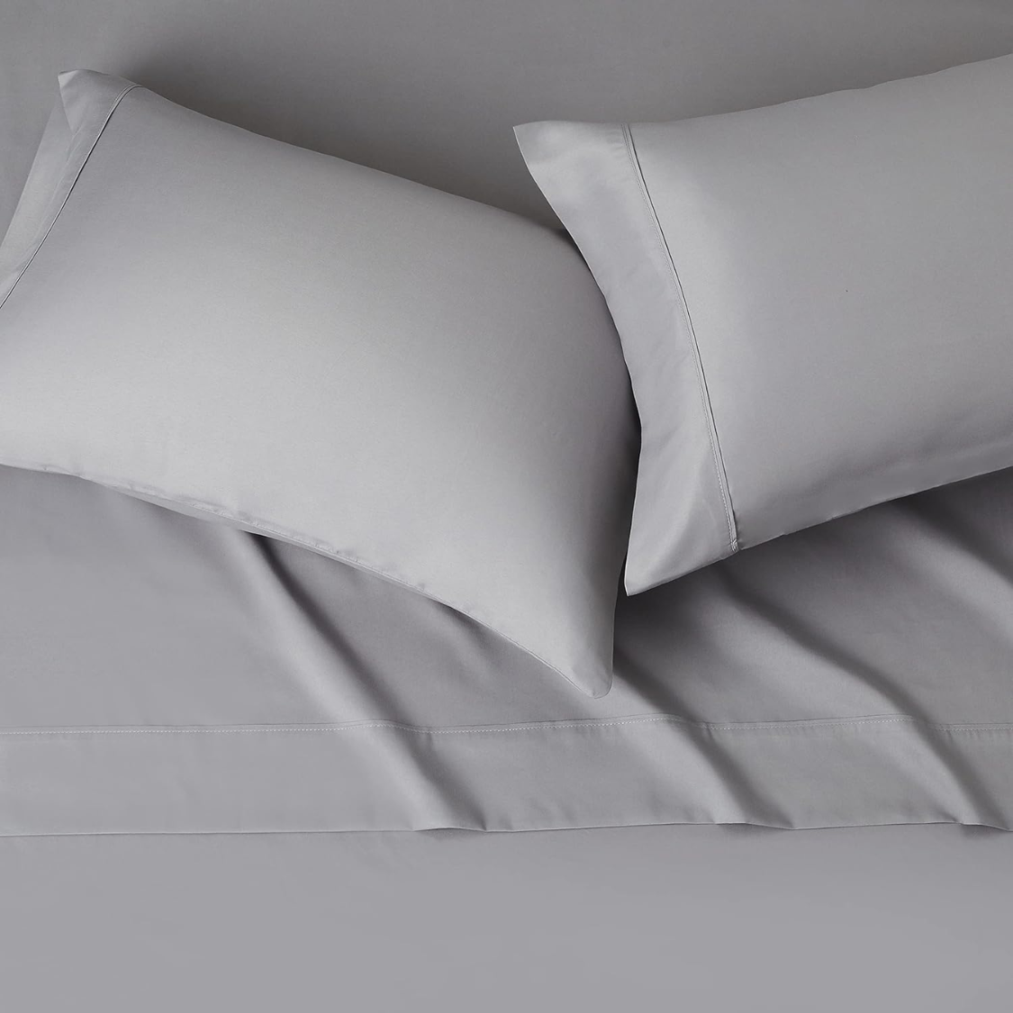 Luxury Microfiber Bed Sheet Set - 4 Piece, Full, Dark Gray