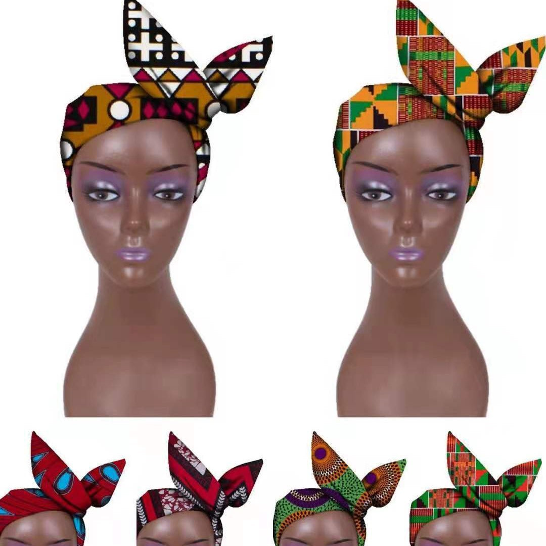 Women's Ethnic Cotton Hair Band - Bohemian Style