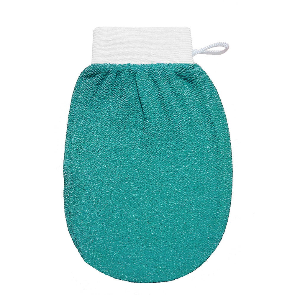 Medium Fine Sand Viscose Fiber Bath Gloves for Men and Women