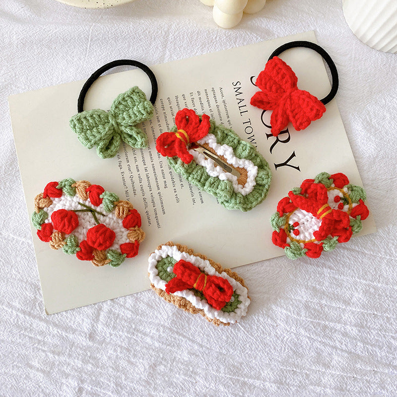 DIY Christmas Ornaments Crochet Knitting Kit
