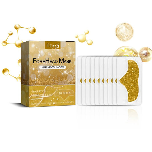 Forehead Wrinkle Mask with Collagen & Hyaluronic Acid (10pcs)