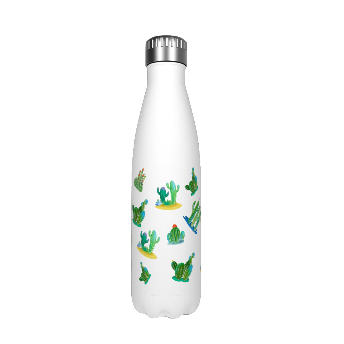 Cute Cartoon Stainless Steel Large Volume Bottle with Variety Designs