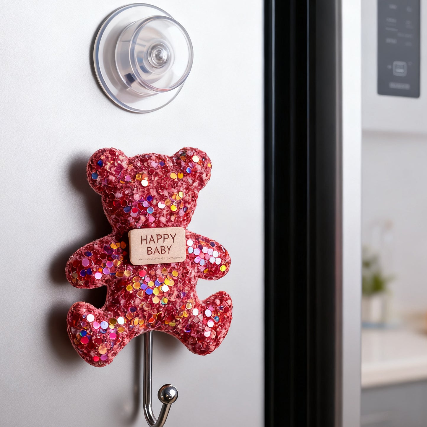 Bear Suction Cup Hook - Single Random Color