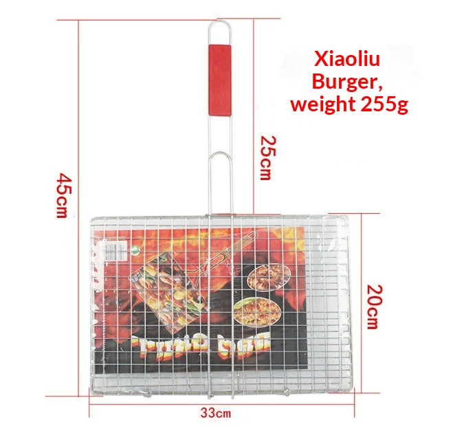 Galvanized Iron Wire Barbecue Grill Rack for Hamburgers