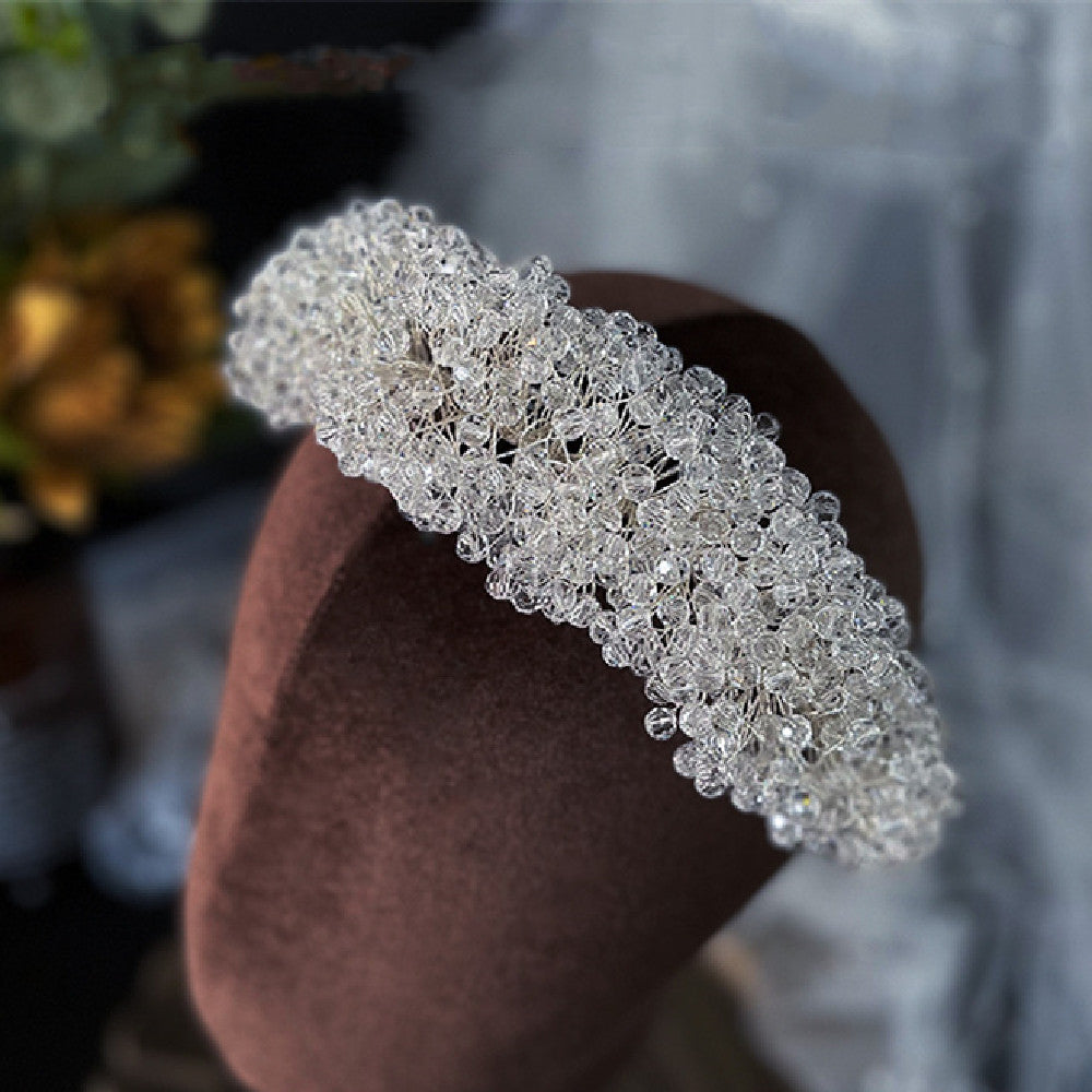 Wedding Crystal Hair Band - High-End Atmospheric Hair Accessory
