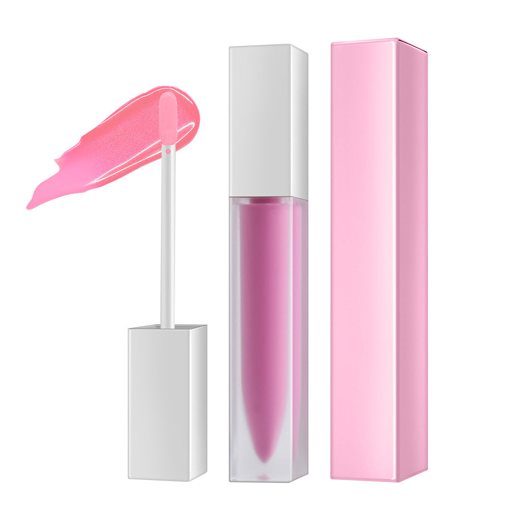 Matte & Glossy Lipstick Set with Frosted Square Tube - Multiple Colors