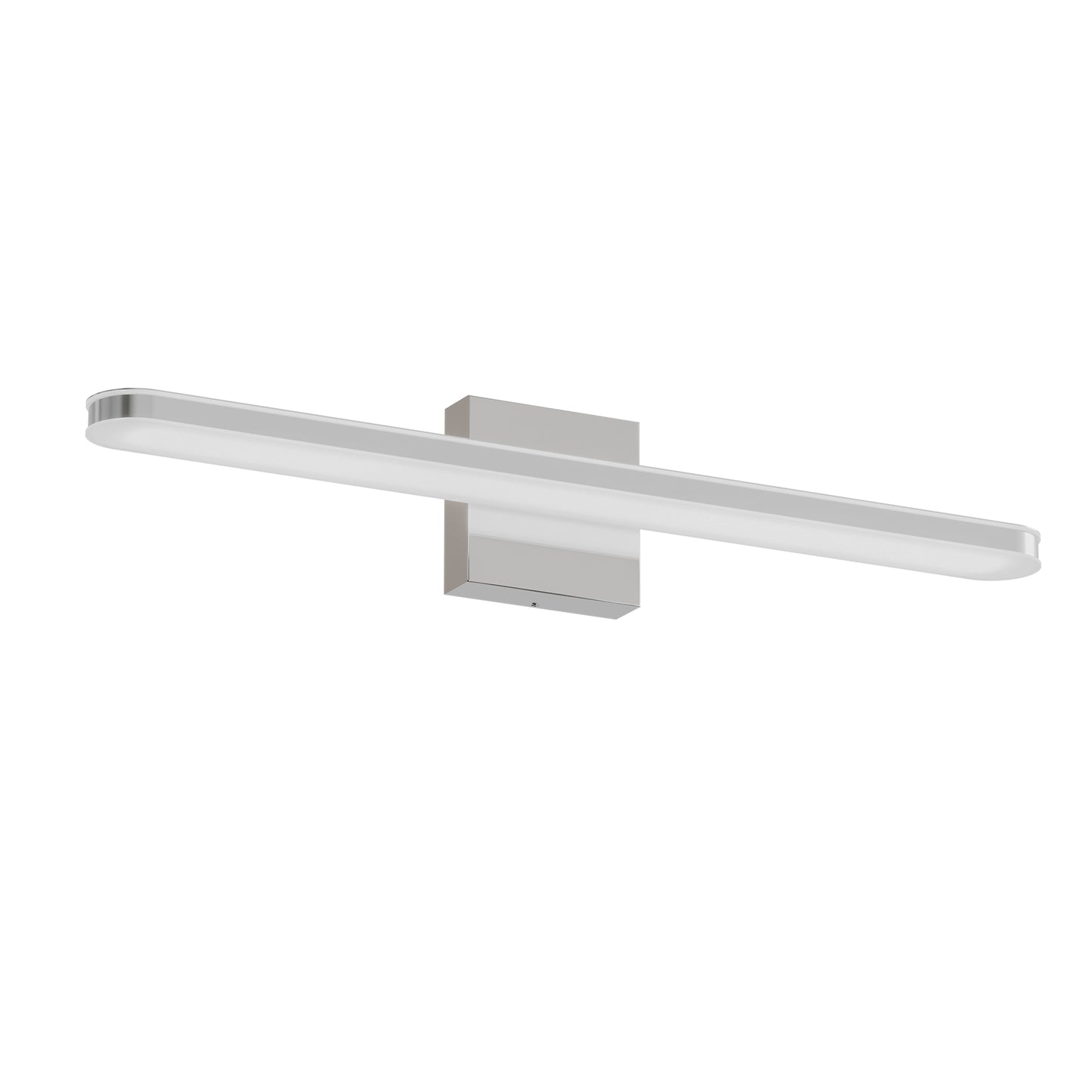 Dimmable 24 Inch Chrome LED Vanity Wall Light for Bathroom Mirror
