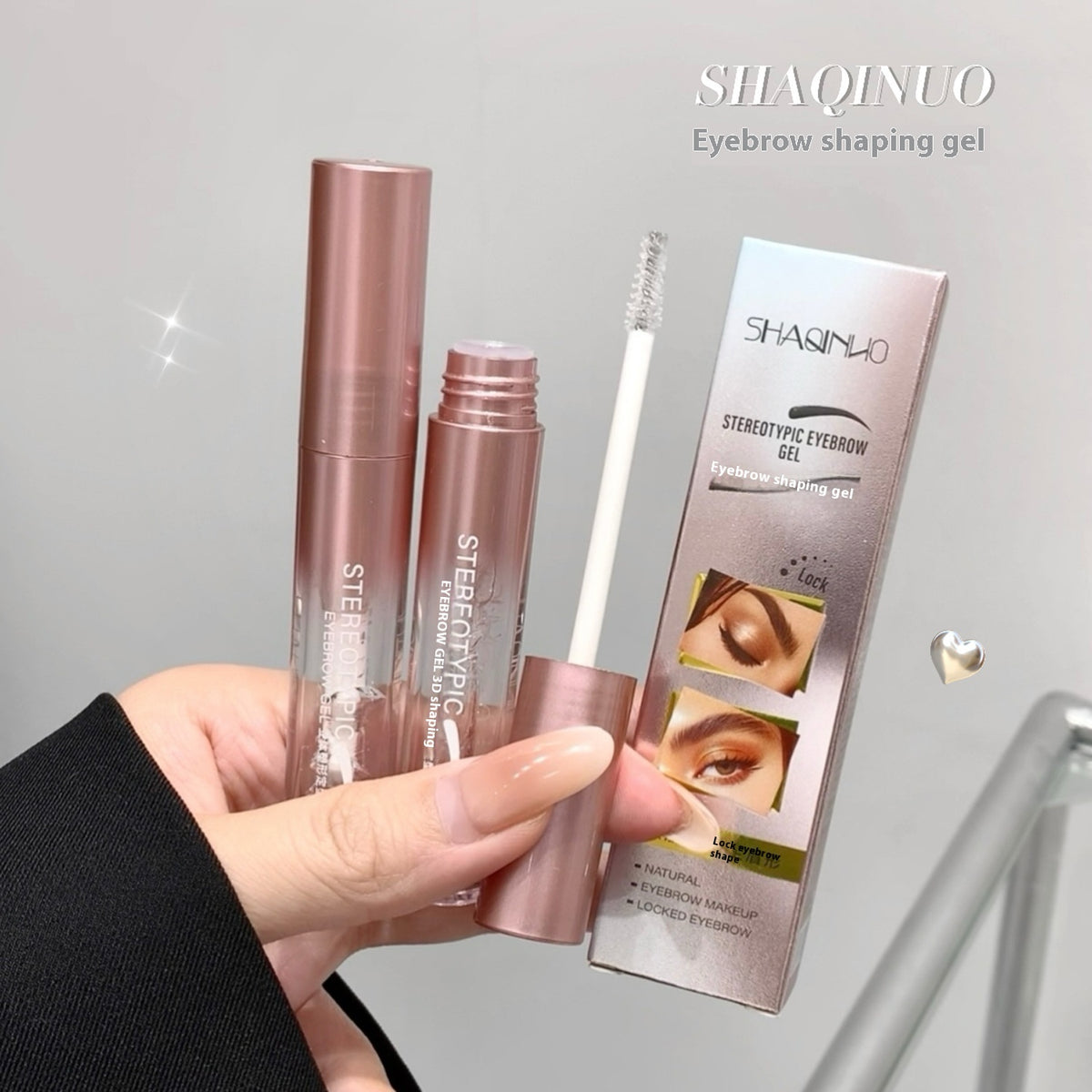 Eyebrow Shaping Gel - Clear 3D Eyebrow Makeup & Styling Liquid