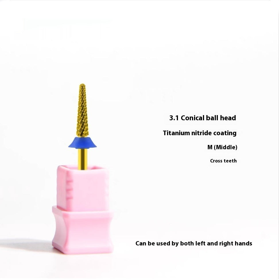 Tungsten Steel Nail Polishing Head