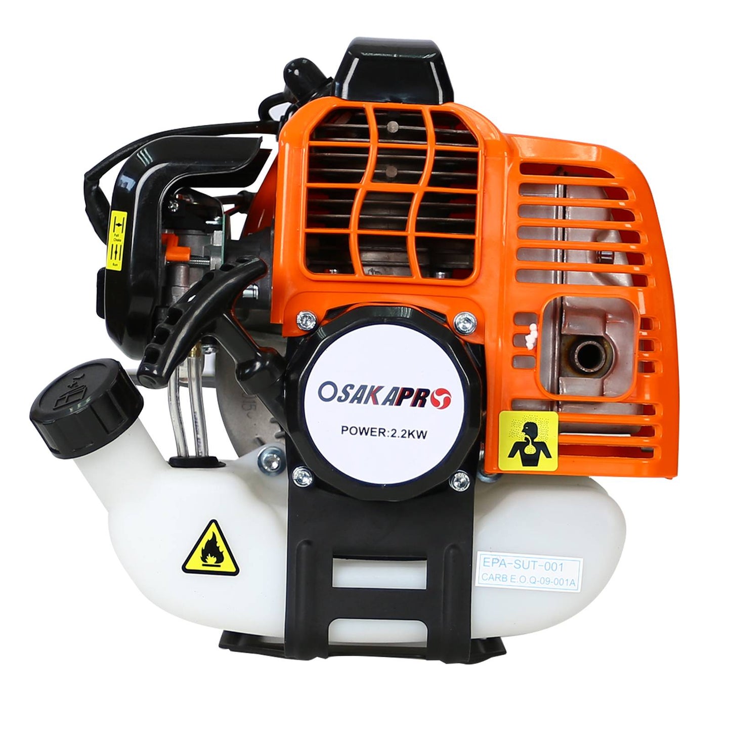 4-in-1 Gas Powered Multi-Functional Trimming Tool with Pole Saw, Hedge Trimmer & Brush Cutter