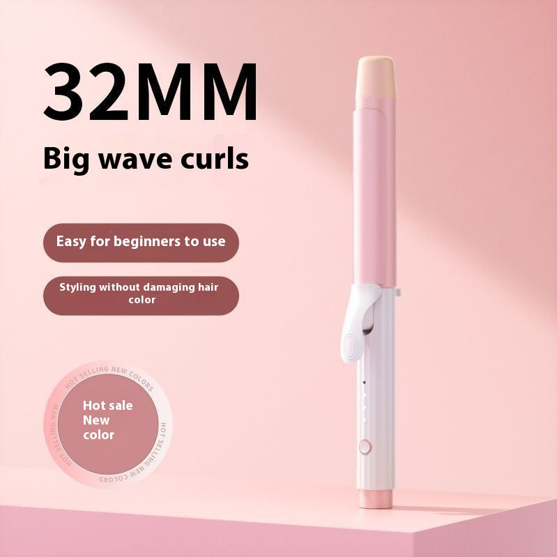Anion Big Wave Curling Iron for Bangs - Lasting Shape and Style