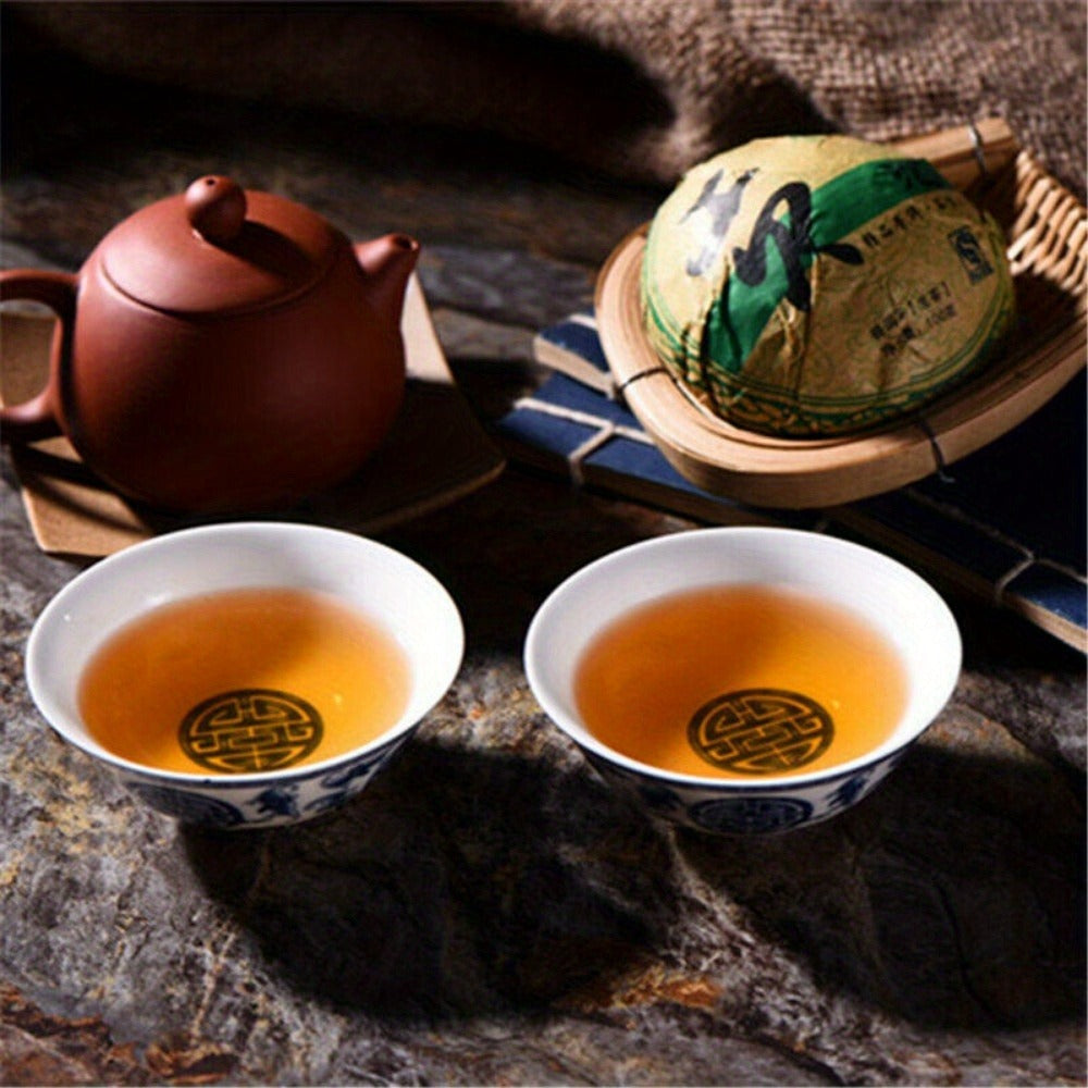 Yunnan Raw Pu-erh Tea - Traditional Loose Leaf Green Tea, 50g