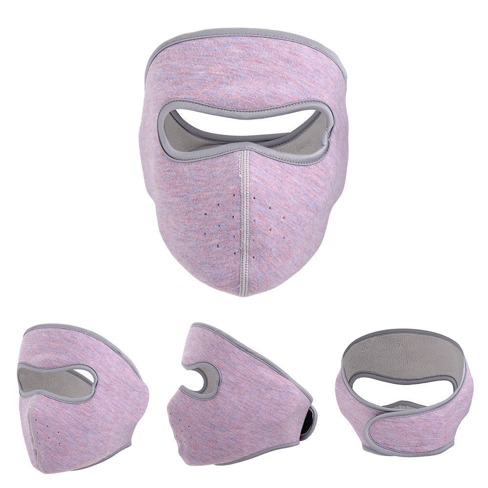 Velvet Breathable Riding Facial Mask