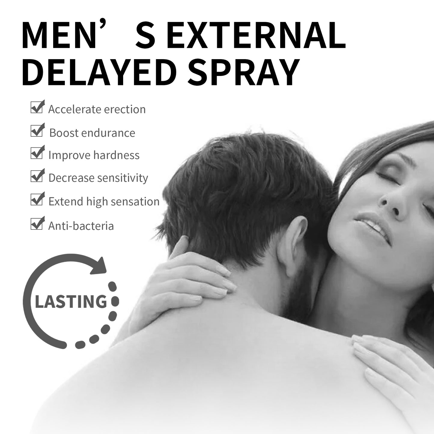 Men's Intimate Delay Spray - 30ml Natural Formula for Enhanced Endurance
