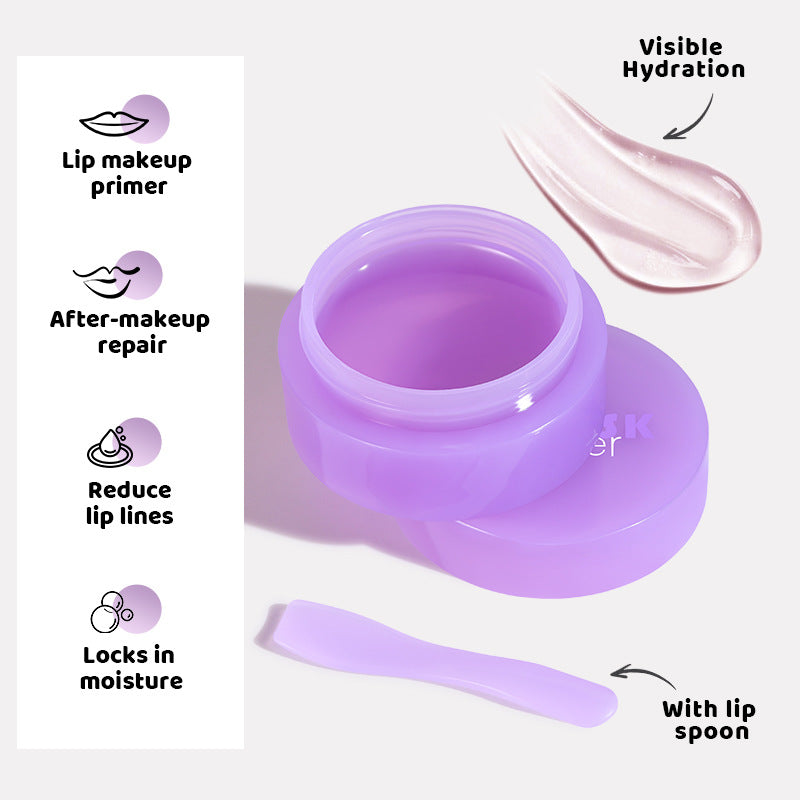 Lip Balm Exfoliating Nourishing Light Lip Lines Hydrating 10ml - Moisturizing & Softening