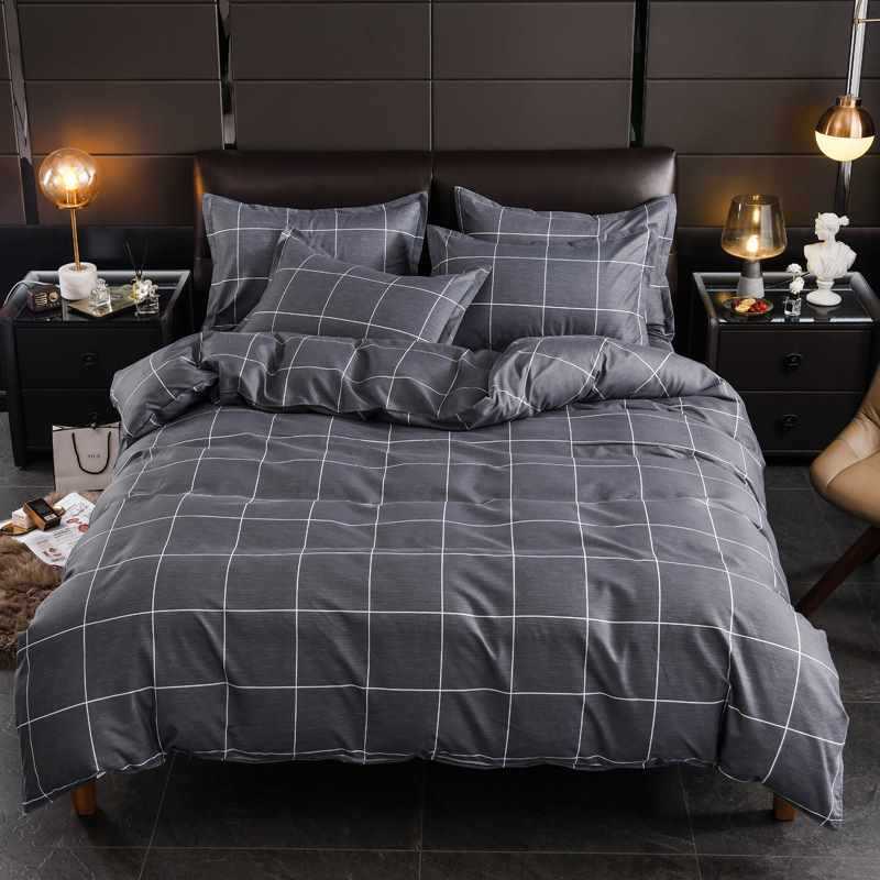 Washed Cotton Double Bed Quilt Cover Set - Multiple Sizes & Styles