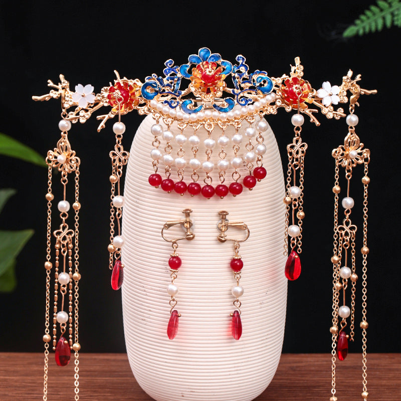 Vintage Butterfly Hair Comb Set - Alloy Hairpin Accessories