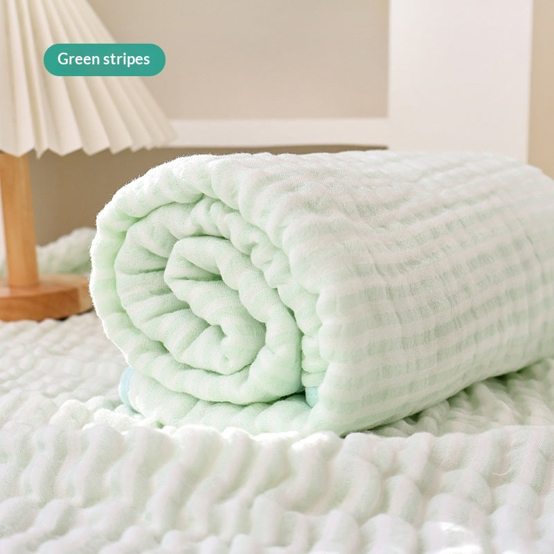 Universal Outdoor Swaddle Blanket Bamboo Cotton All-Season Bedding