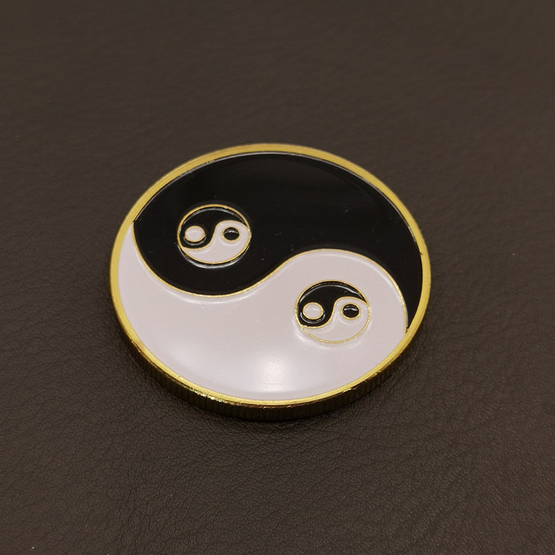 Gold Commemorative Coin Badge Decoration Feng Shui Artifact Collectible