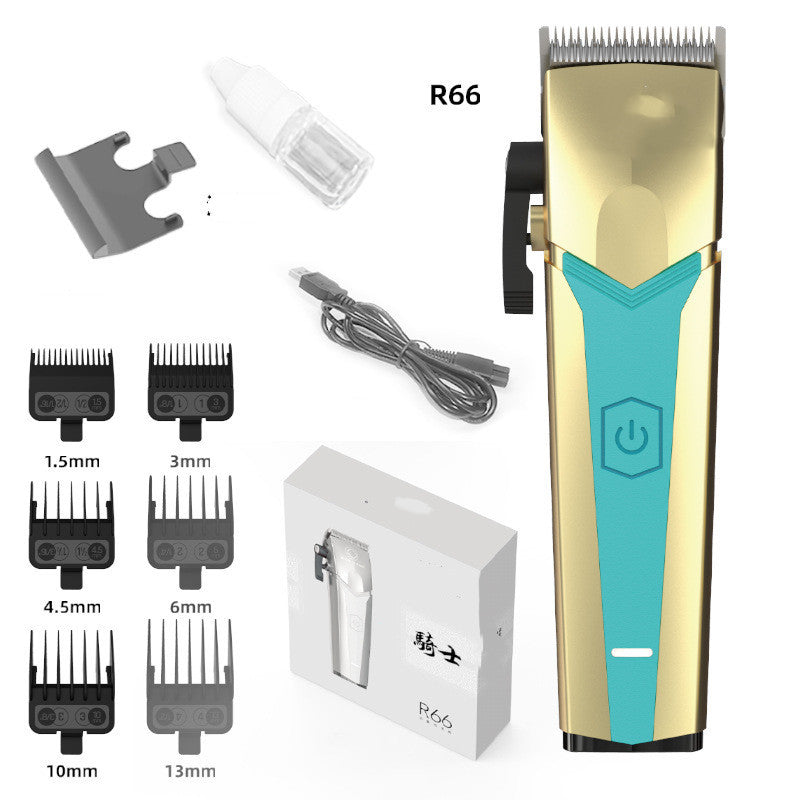 Professional Hair Clipper with Titanium Alloy Blades