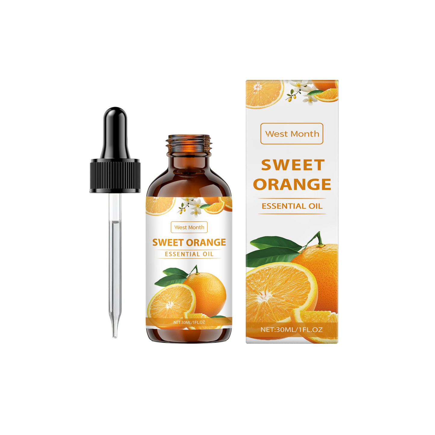 Orange Soothing Essential Oil - 30ml Moisturizing & Hydrating Face Care