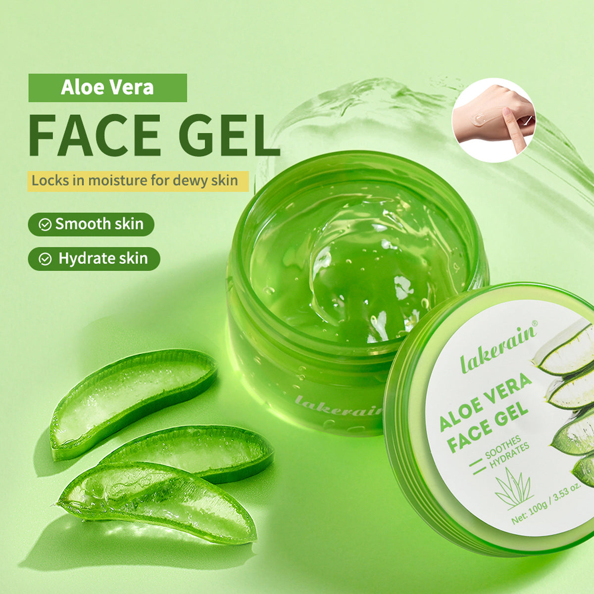 Aloe Vera Skincare Set - Facial Toner and Lotion for Healthy Skin