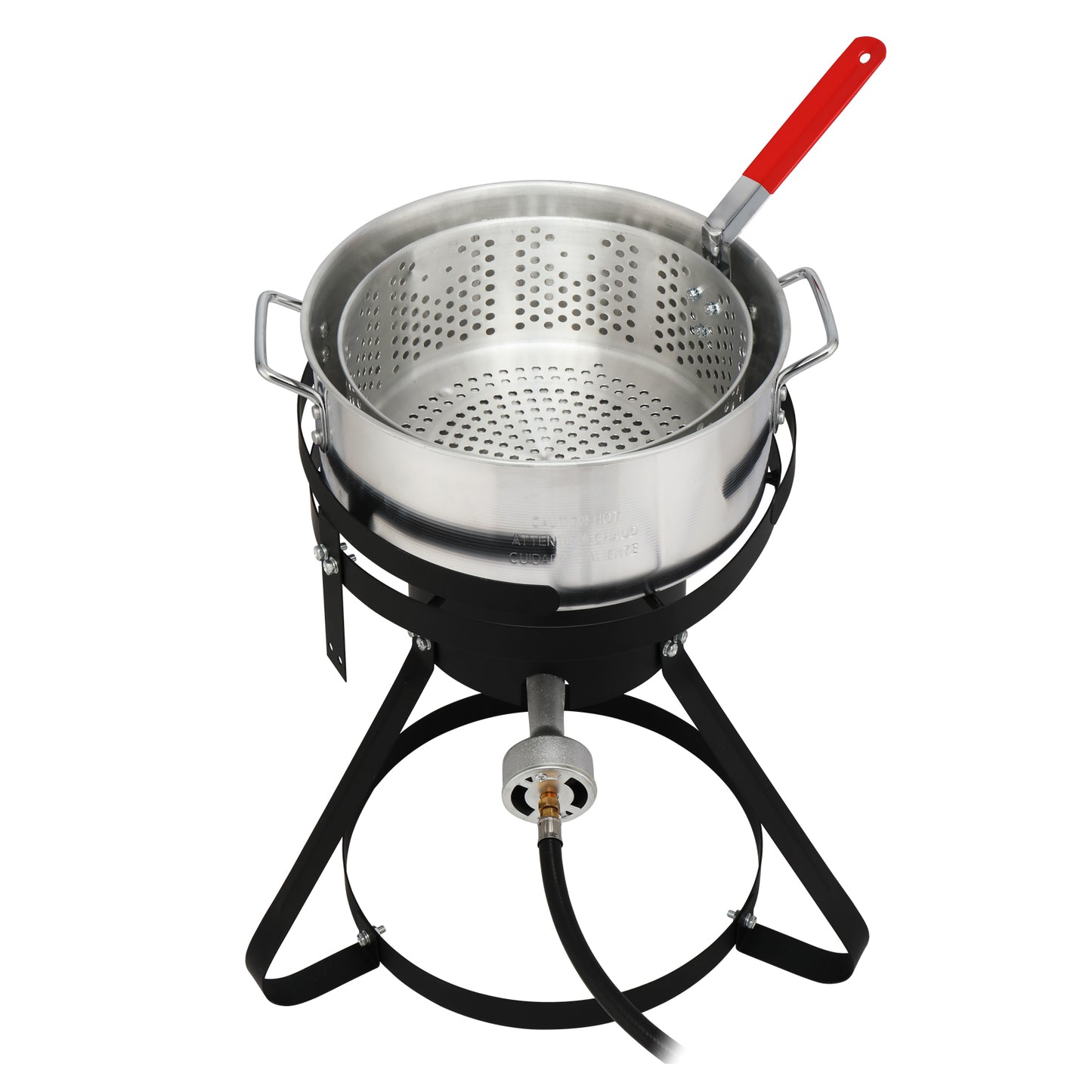 30QT Turkey Fryer & 10QT Fish Pot Set - Outdoor Cooking