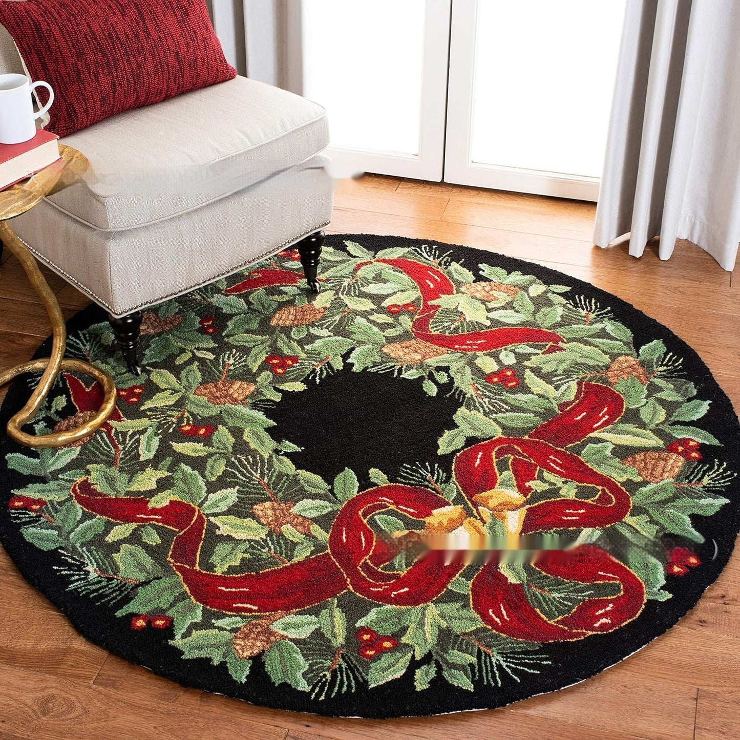 Christmas Cashmere-Like Carpet | Easy to Care Home Textile
