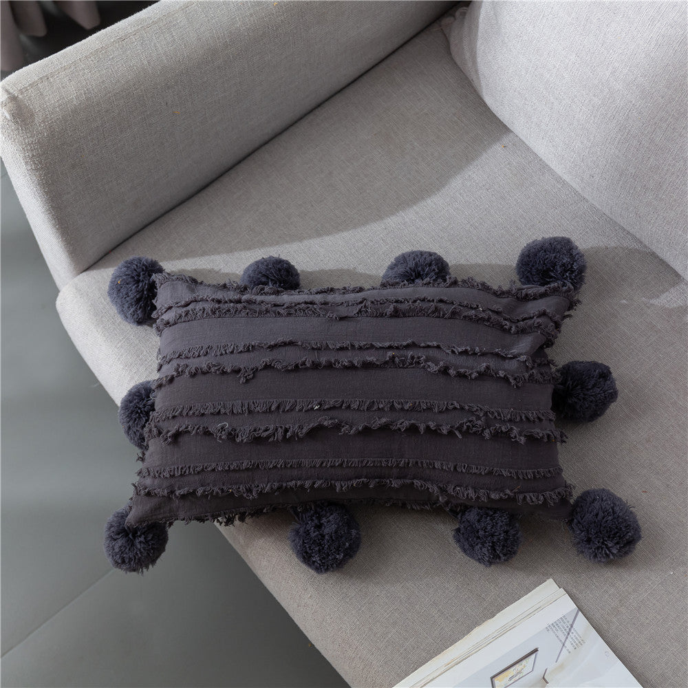 Rectangular Sofa Cushion Cover 30x50cm Lumbar Pillow Case Nordic Style
