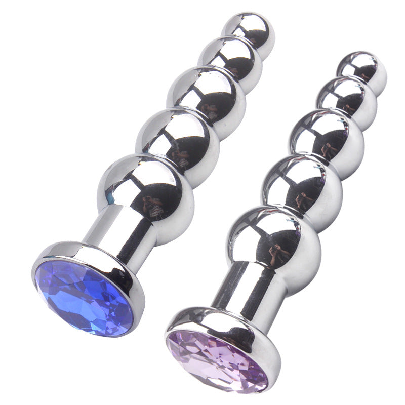 Metal Diamond Pagoda Butt Plug - Adult Wellness, Back Court, Multiple Colors