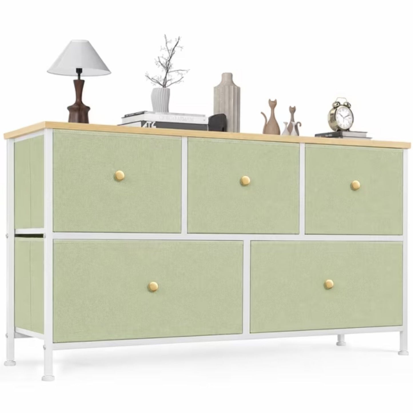 Fabric Storage Dresser - Versatile Chest of Drawers Organizer