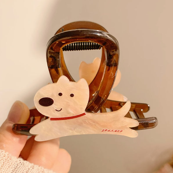 Cute Cartoon Puppy Hair Barrettes