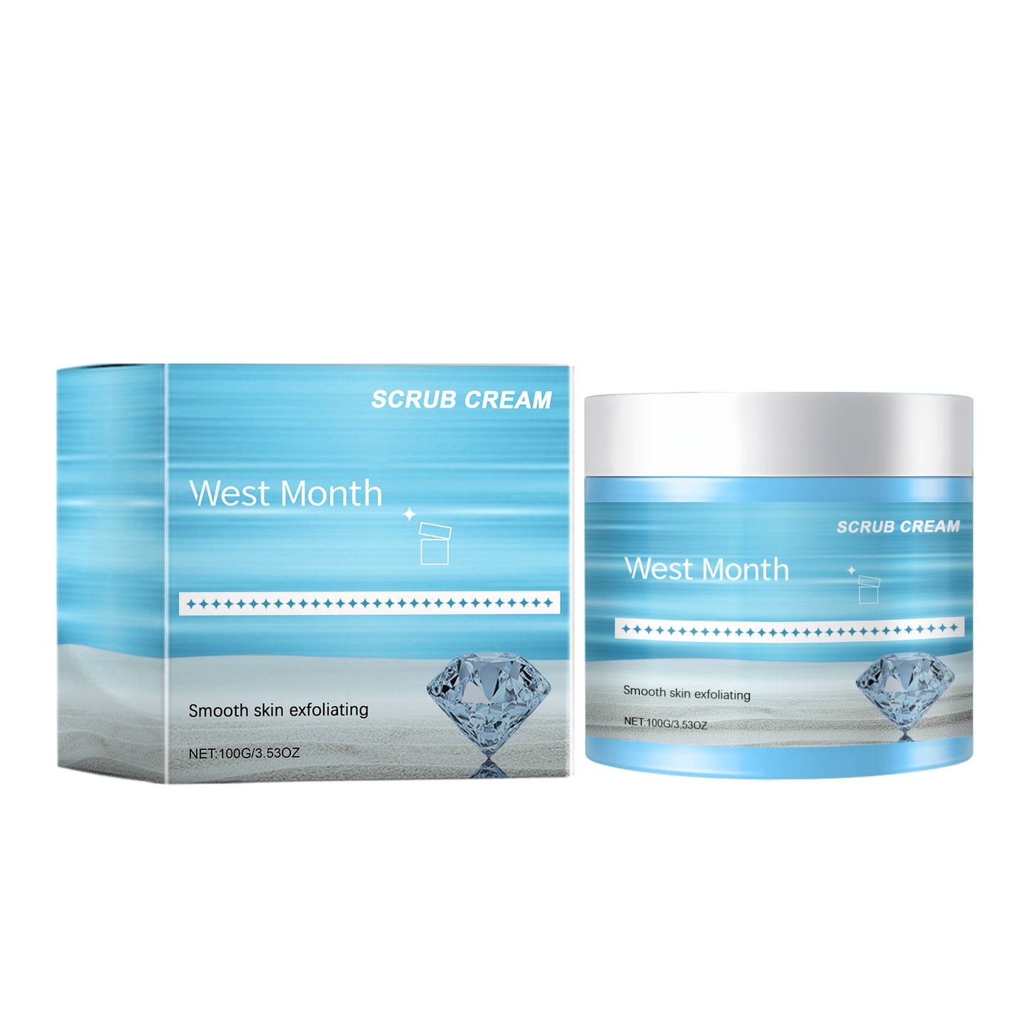 Exfoliating Sea Salt Body Scrub - Smoothing and Brightening Skin Treatment