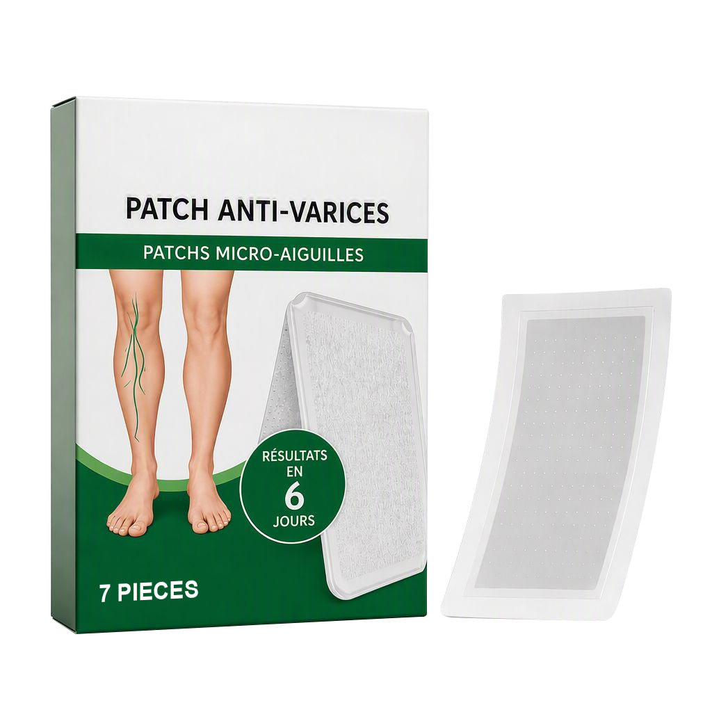Gentle Leg Care Patches Set - Breathable Skin Relief & Relaxation, 7 Pieces