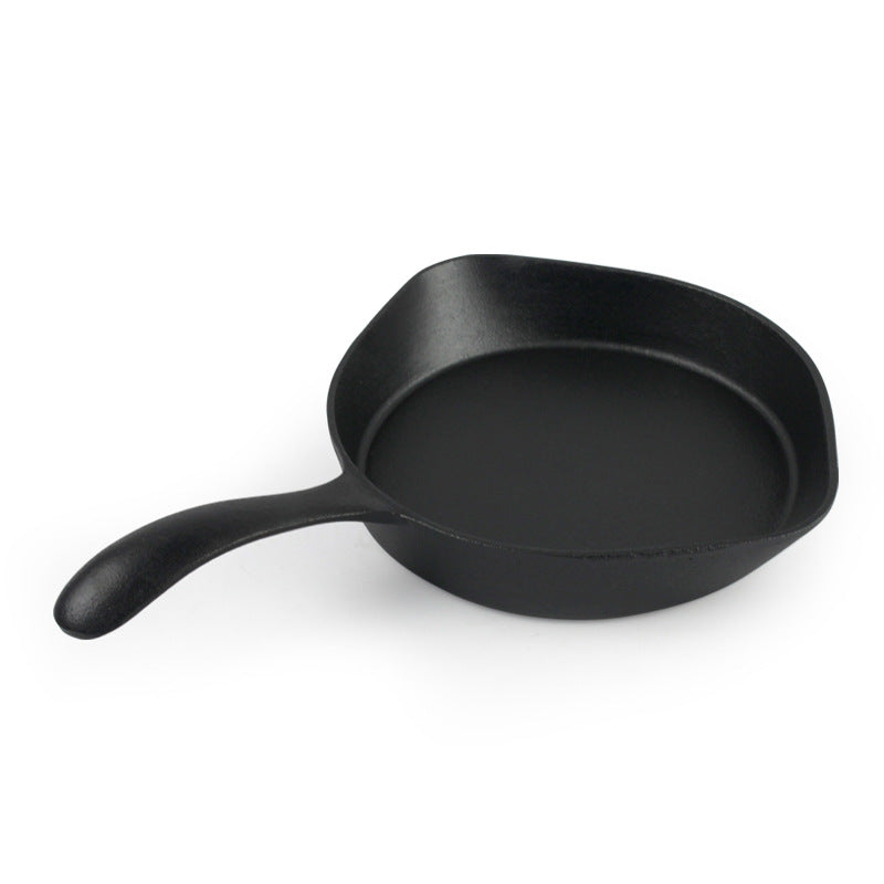 Japanese Style Cast Iron Mini Frying Pan 20cm for Eggs & Meat
