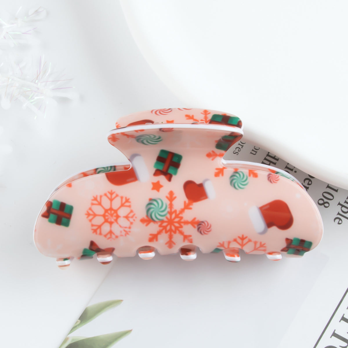 Cute Christmas Hair Clips - Multiple Colors