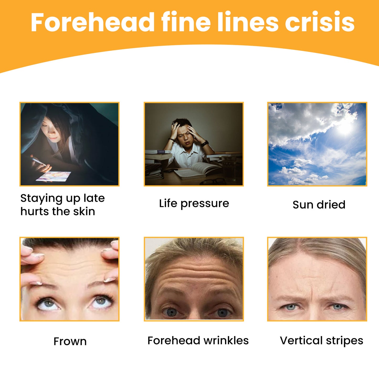 Forehead Wrinkle Patch - Anti-Aging Collagen Smoothing Treatment
