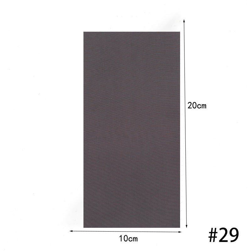 Self-Adhesive Cloth Patch Kit for Jackets Raincoats Tents & Umbrellas - 34 Colors 20x10cm