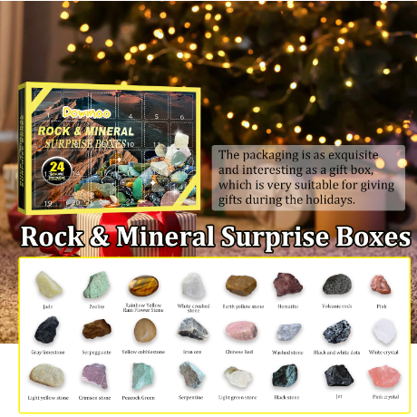 Ore Blind Box Christmas Toy Gift - 24 Days Surprise Treasure