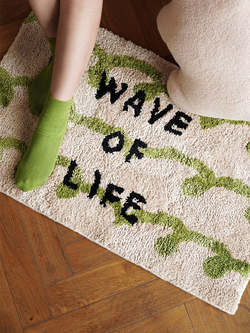 Washable Door Mat for Foot Traffic - Anti-Slip Carpet for Foyer