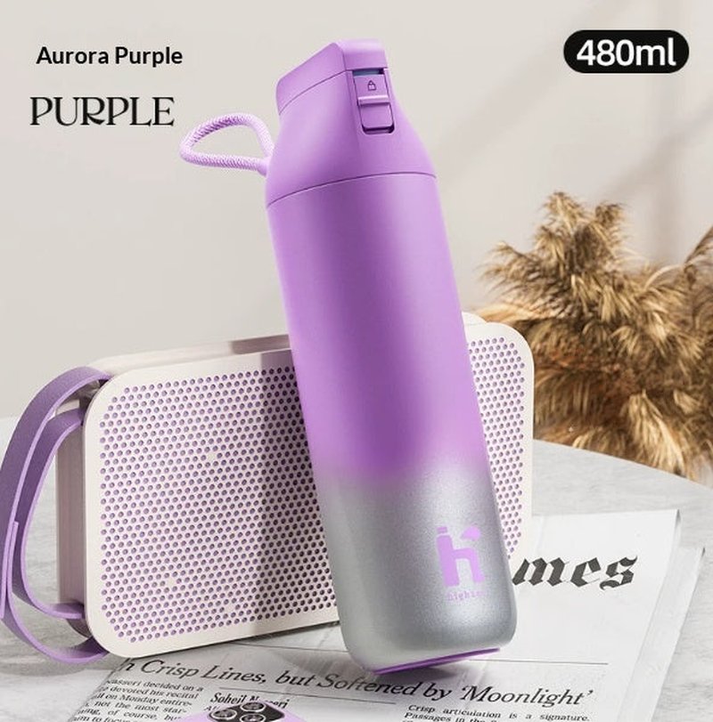 Stainless Steel Sports Water Bottle with Insulation & Leakproof Lid