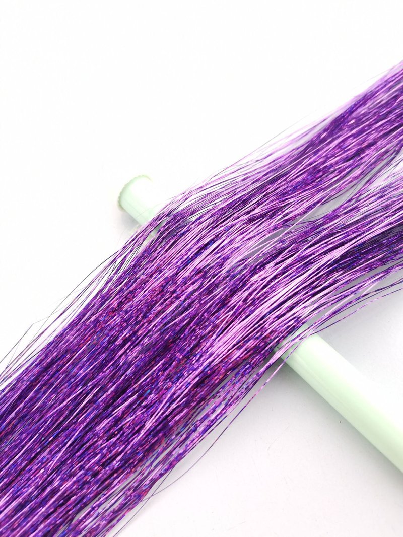 Colorful Silk Wig Set - Pre-Colored One Pack, 90cm/120cm, Suit A