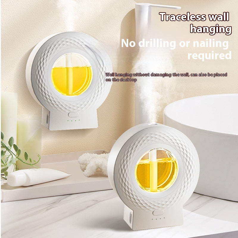 Wall-Mounted Aromatherapy Diffuser with Essential Oil Set for Home Spa