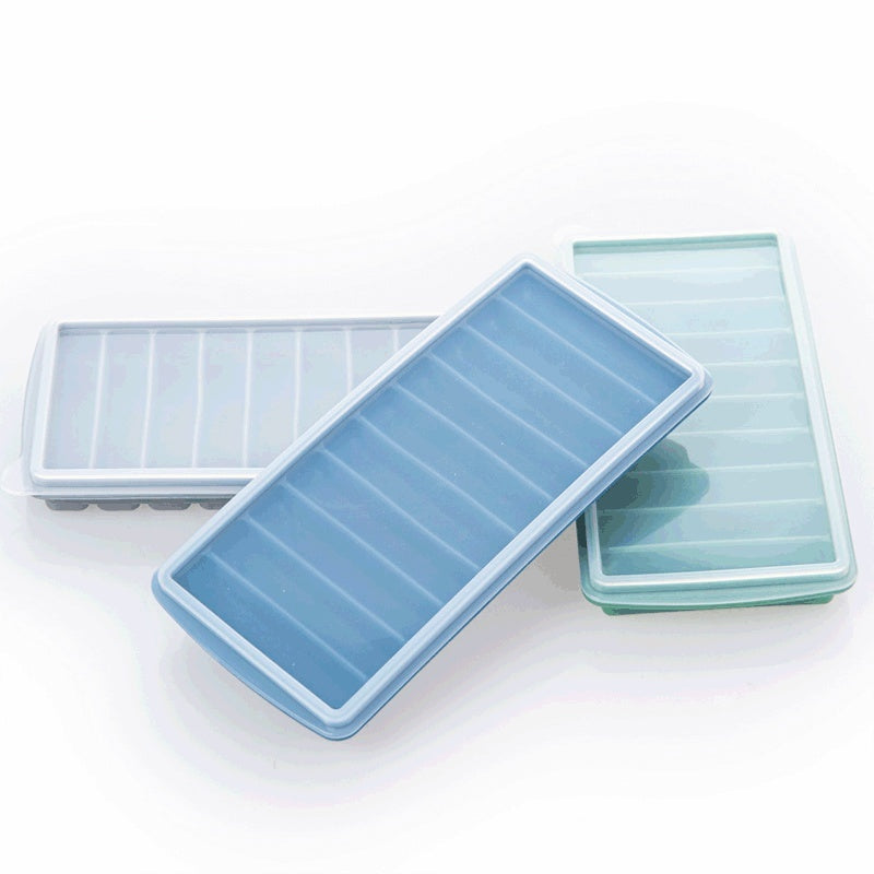 Silicone Ice Cream Mold for 10-Finger Frozen Treats - Multiple Colors