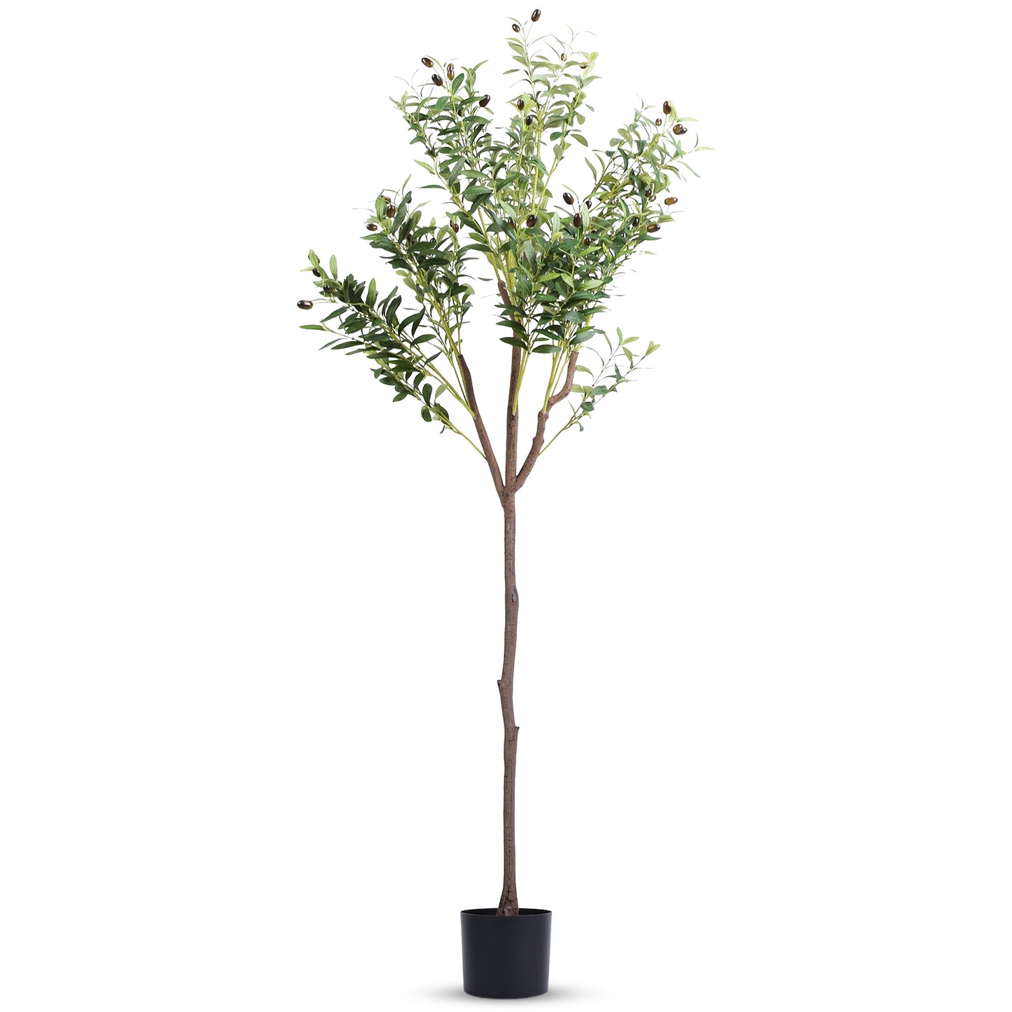 5.9FT Artificial Olive Tree - Lush Faux Potted Plant