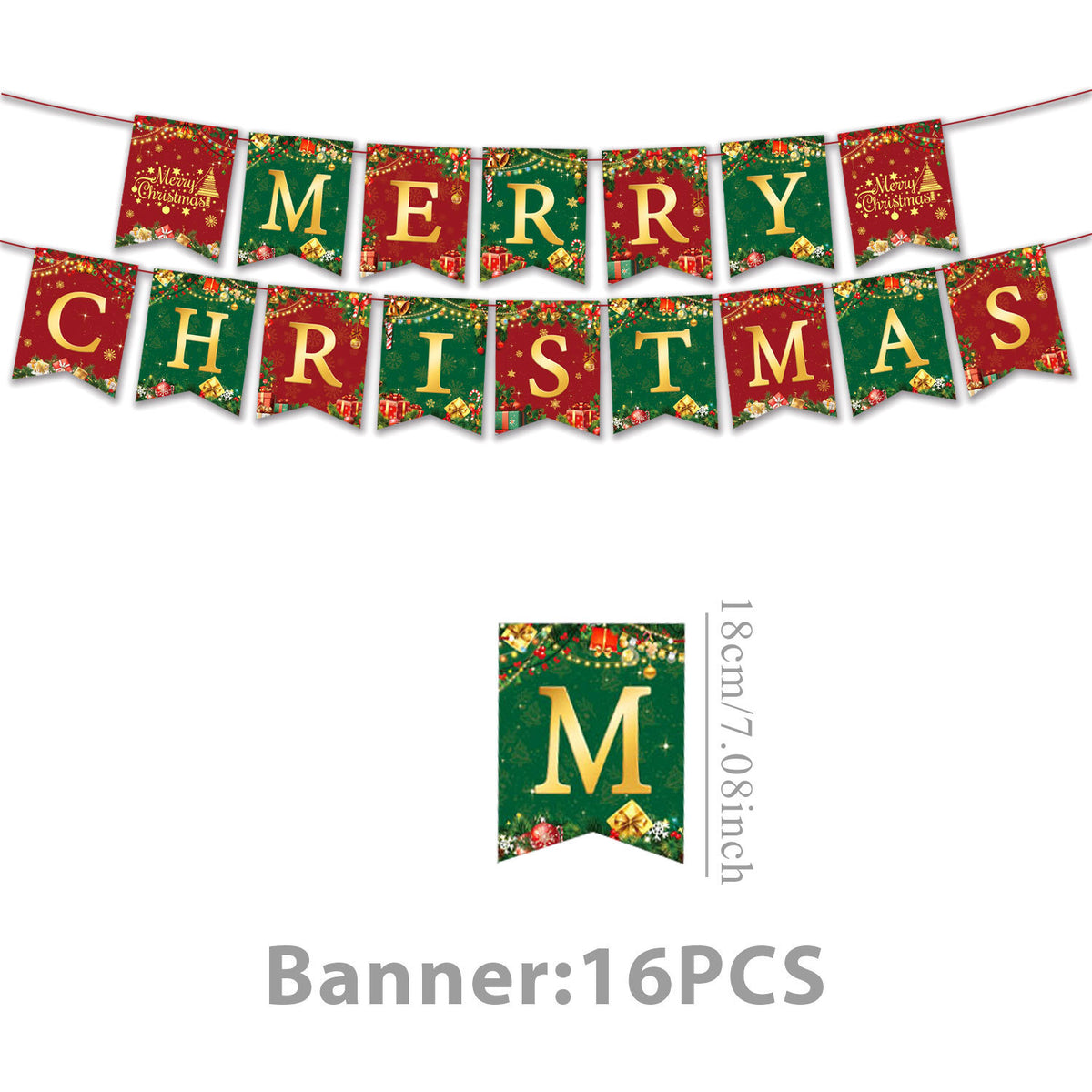 Christmas Party Decor Set Festive Holiday Celebration Decorations