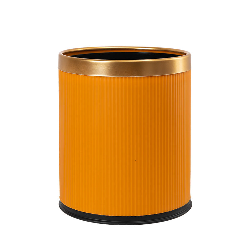Uncovered Large Capacity Trash Can with Thickened Design for Home Kitchen