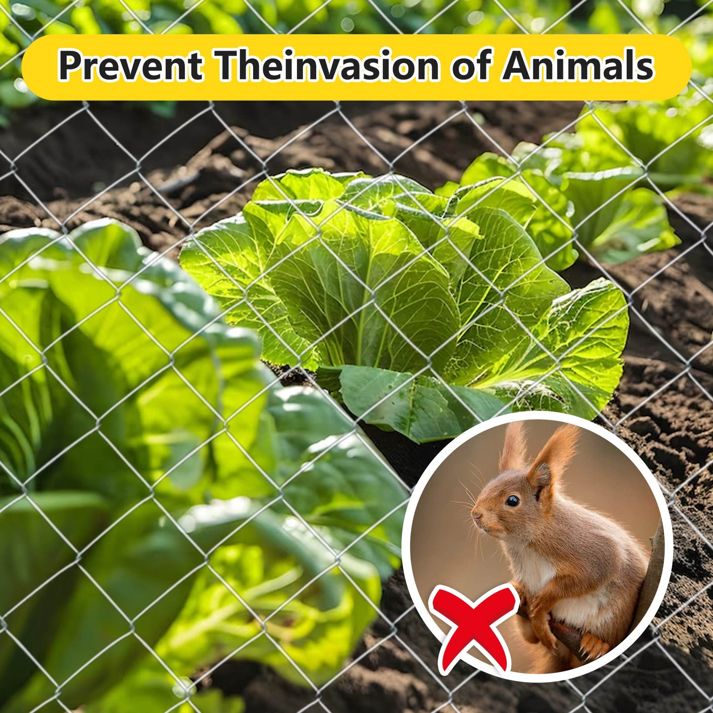 Heavy Zinc Coated Livestock & Animal Fencing for Yard Protection - Multiple Colors