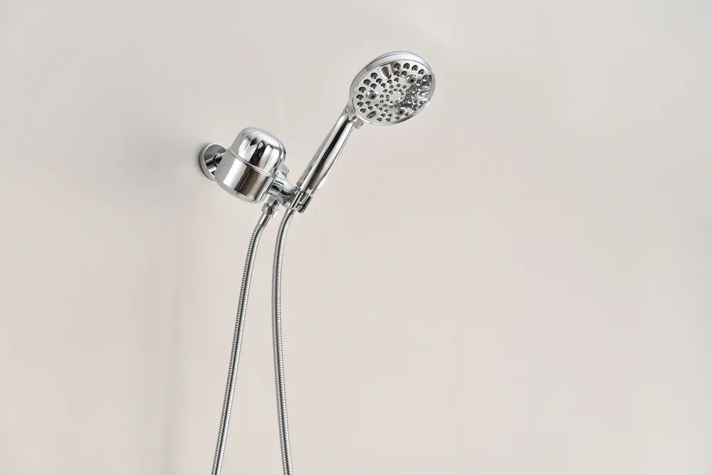 2.0 GPM Handheld Shower Head with Filter & Rain Spray - Easy Install