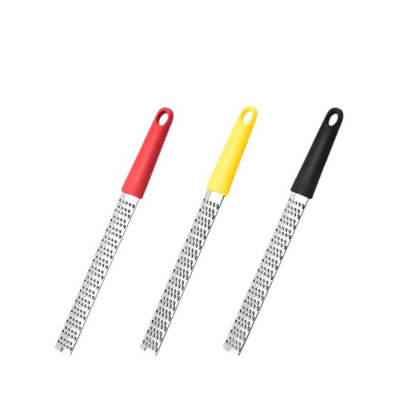 Stainless Steel Cheese Grater with Multiple Color Options - Modern Kitchen Tool